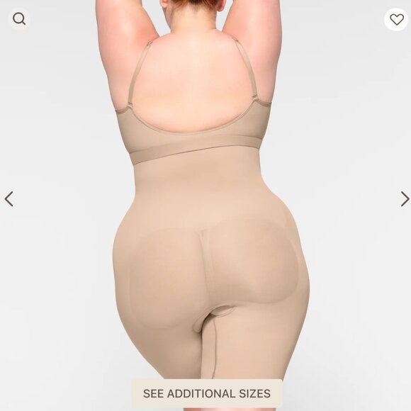 NWOT SKIMS High-Waisted Above the Knee Shapewear short - Picture 6 of 7